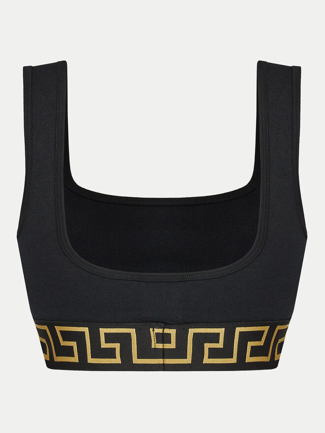 Versace Versace Бюстгальтер-топ 1013323 1A10011 Чорний