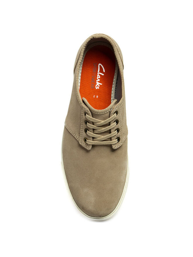 Clarks Туфлі Clarks Torbay Lace 203576327 Бежевий