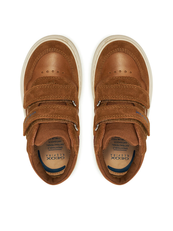 Geox Sneakersy Geox B Nashik Boy B465NA 022CL C6078 S Hnědá