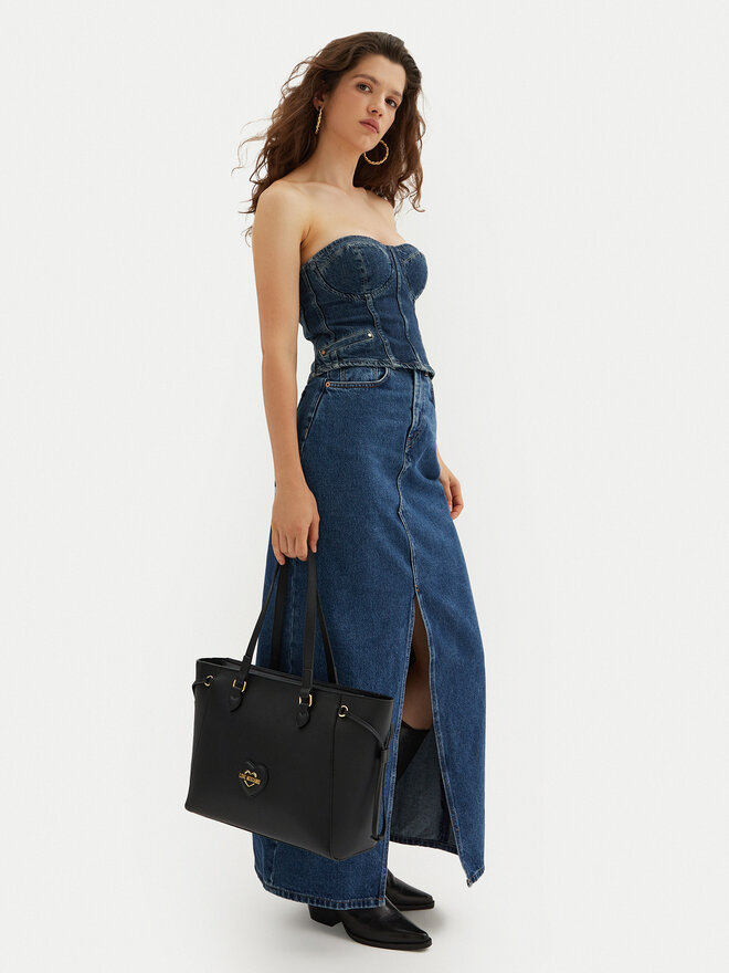 LOVE MOSCHINO Handtasche LOVE MOSCHINO JC4261PP0LKL0000 Schwarz