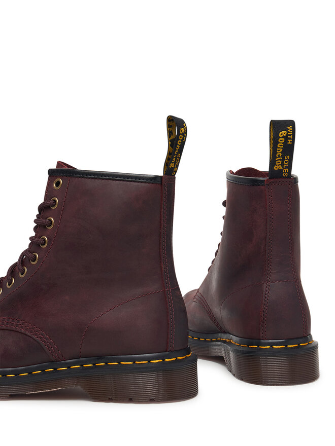Dr. Martens Schnürstiefel Dr. Martens 1460 Crazy Horse DM11822609 Dunkelrot