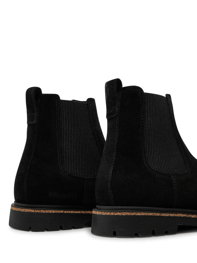 Birkenstock Kotníková obuv s elastickým prvkem Birkenstock Highwood Slip On Mid W Leve 028187 Černá