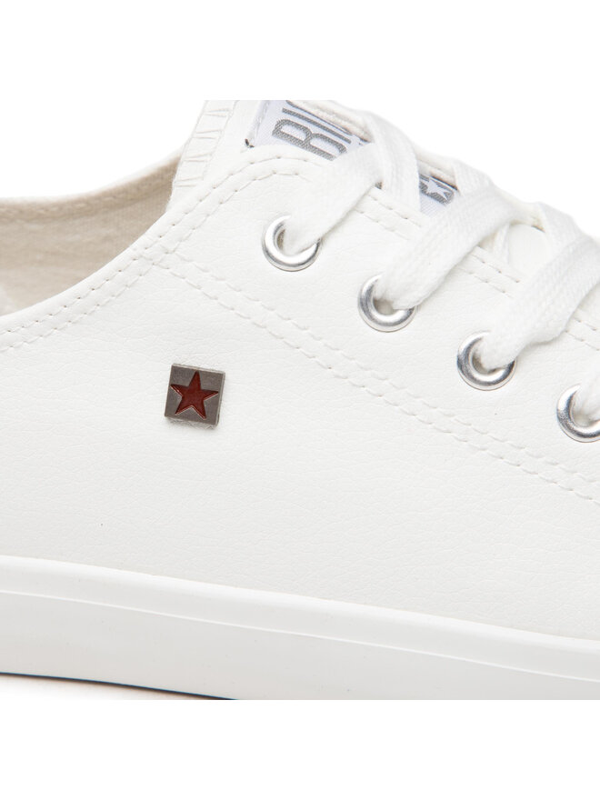 Big Star Shoes Plátěnky Big Star Shoes V174347 Bílá