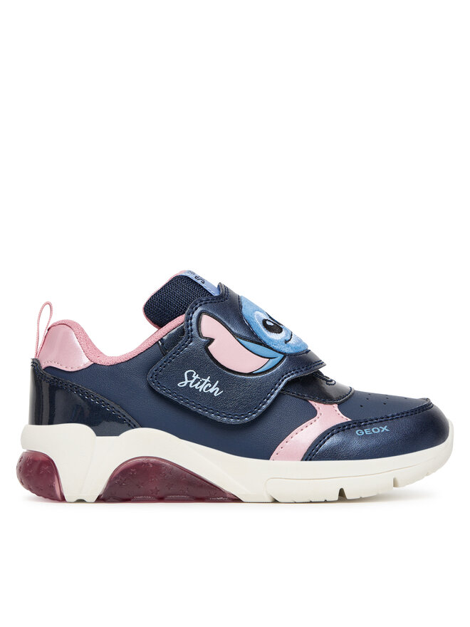 Geox Sneakersy Geox J Fadinlight J56M4F 054AJ C0694 S Tmavomodrá