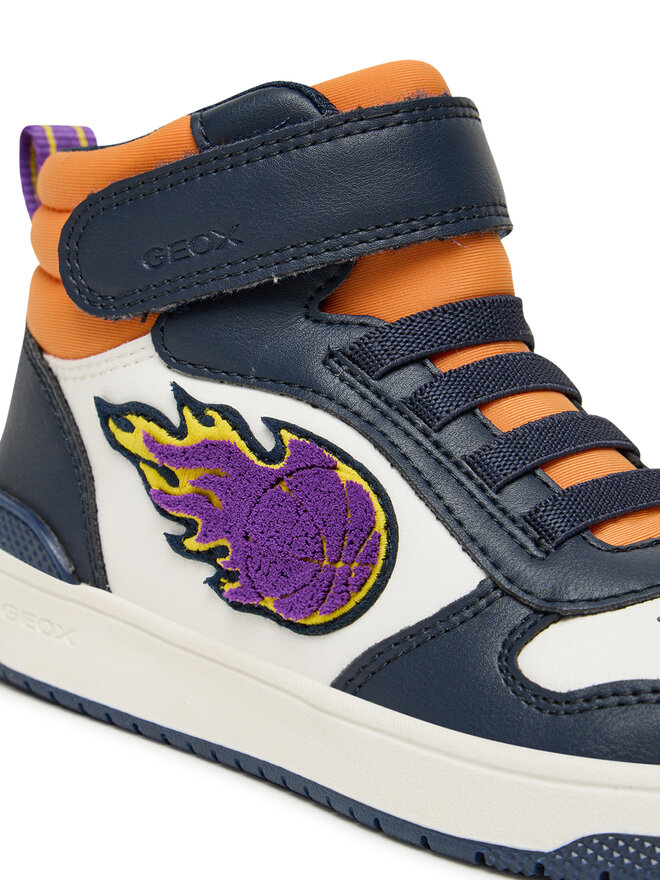 Geox Sneakersy Geox J Washiba J56LQC 054FU C0899 S Biela