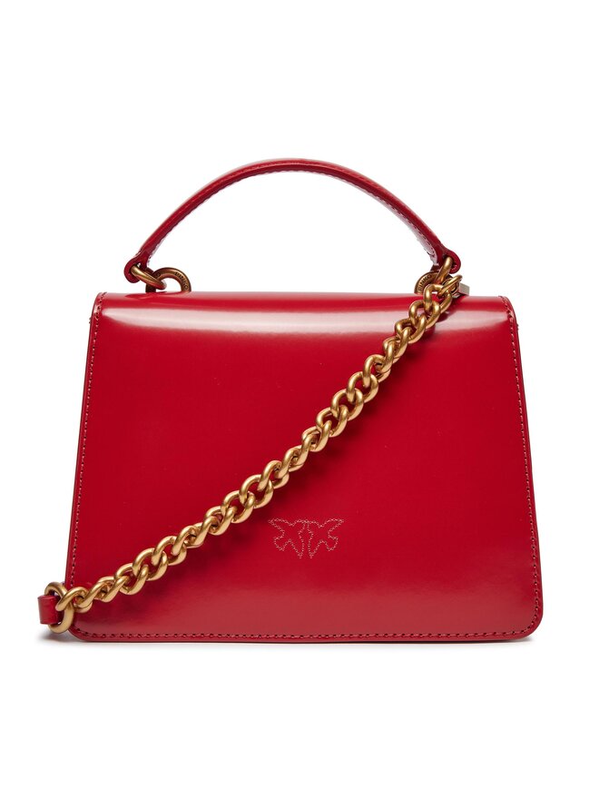 Сумка Pinko Love One Top Handle Mini Light 100071 A1EN Червоний