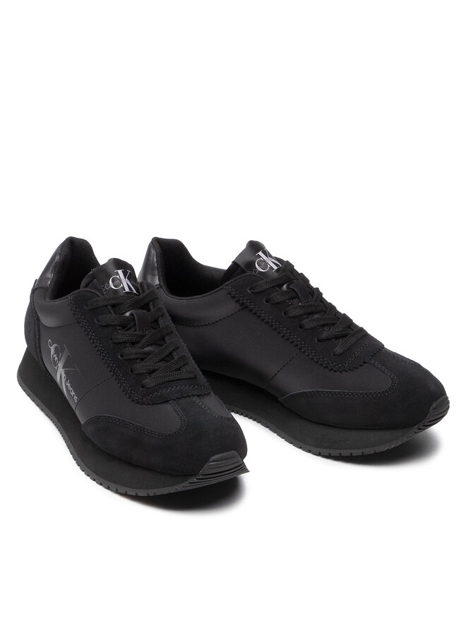 Calvin Klein Jeans Sneakers Calvin Klein Jeans Retro Runner 1 YW0YW00516 Schwarz
