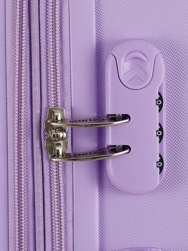 Semi Line Maleta mediana Semi Line T5926-2 Violeta