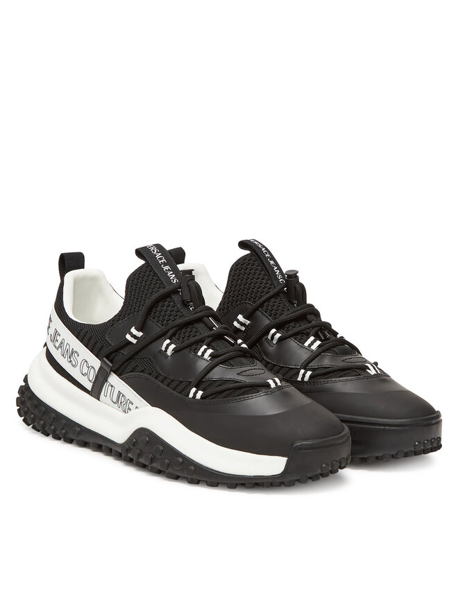 Versace Jeans Couture Sneakersy Versace Jeans Couture 78YA3SN2 Czarny