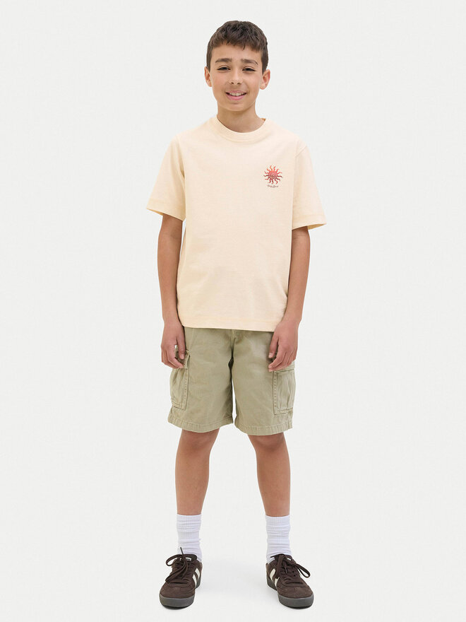 Jack&Jones Junior Jack&Jones Junior Majica Canggu 12278649 Bež Relaxed Fit