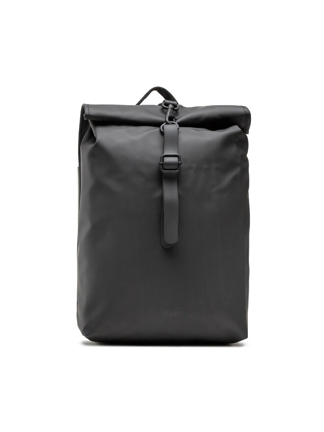 Rains Σακίδιο Rains Rolltop Rucksack Mini 13610 Μαύρο