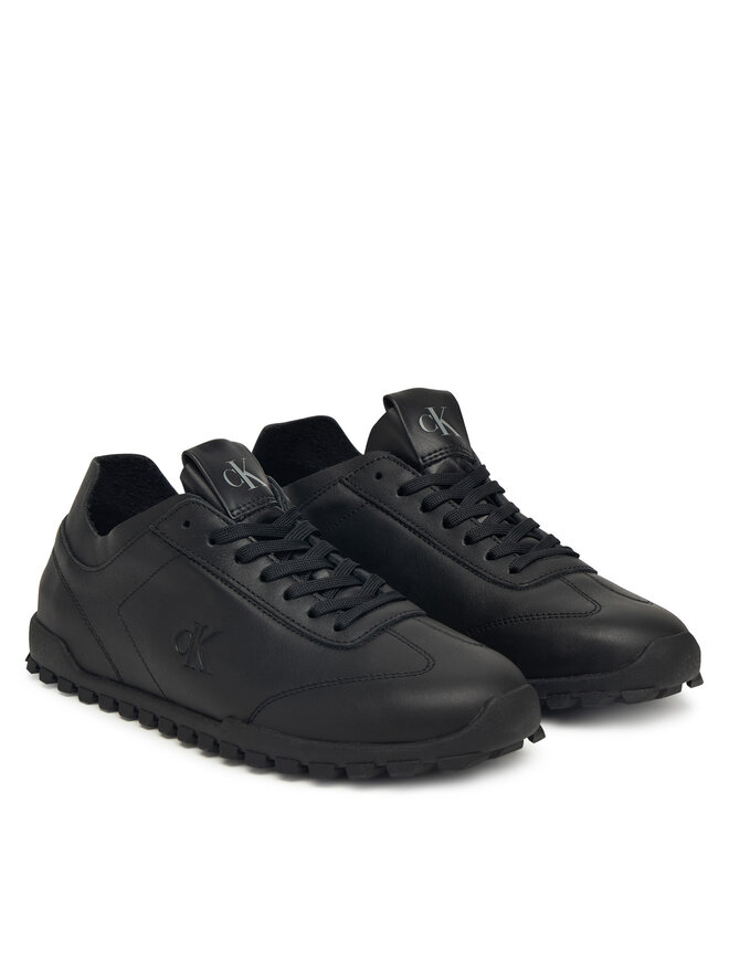 Calvin Klein Zapatillas Calvin Klein Low Profile Runner Lth Mg YW0YW02049 Negro