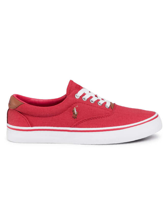 Polo Ralph Lauren Πάνινα παπούτσια Polo Ralph Lauren Thorton 816816972001 Κόκκινο