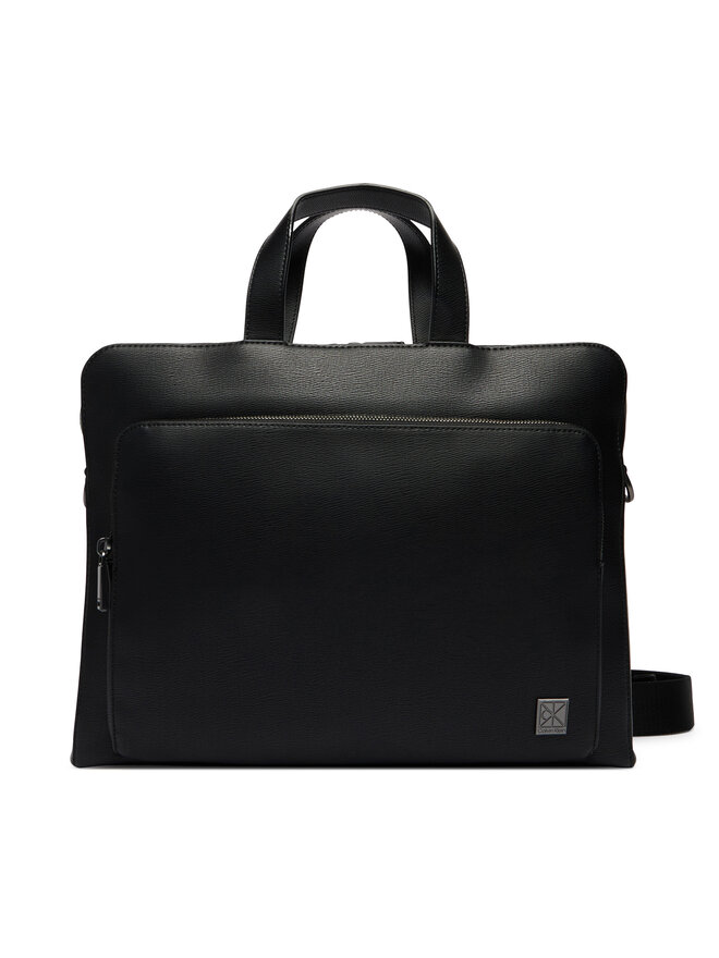 Calvin Klein Laptoptasche Calvin Klein Emblem Hw Commuter LV04D3290G Schwarz