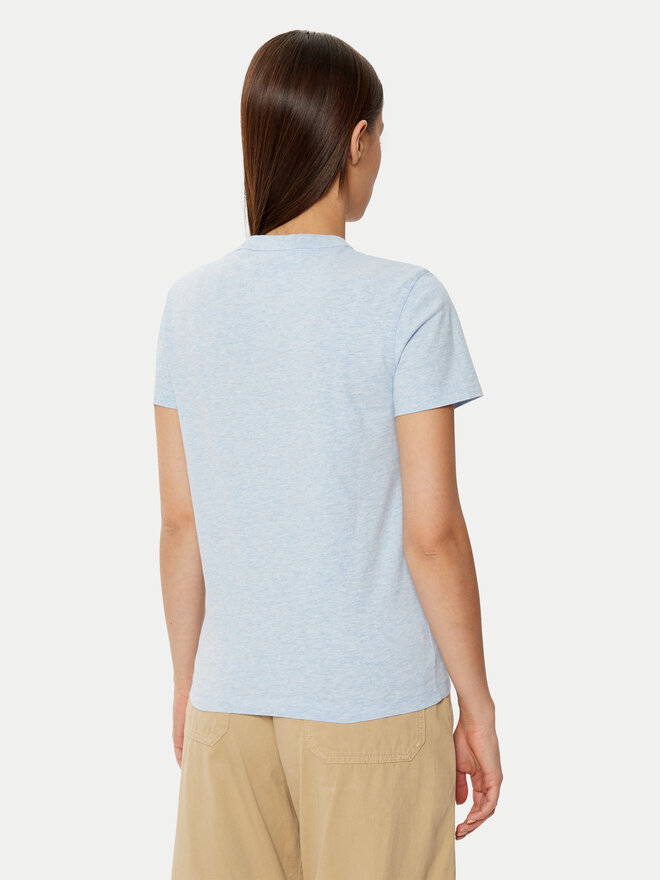 Tommy Jeans Tommy Jeans Marškinėliai DW0DW20153 Žydra Regular Fit