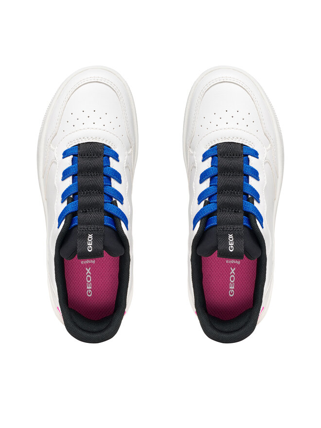 Geox Sneakers Geox J Washiba Fast In Girl J65NSA 05415 C0404 M Weiß