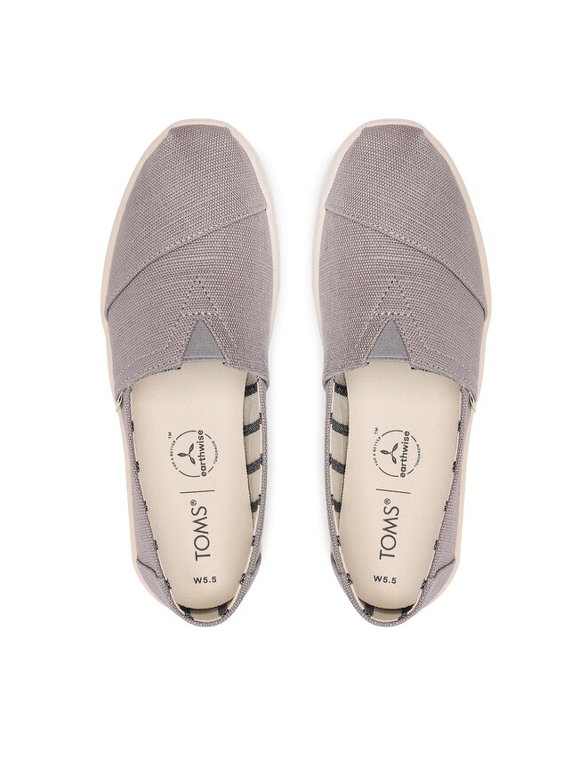 Toms Sneakers aus Stoff Toms Alpargata 10013492 Grau