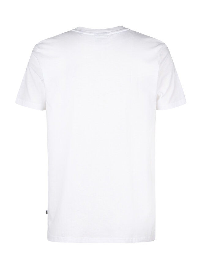Petrol Industries Petrol Industries Camiseta M-1050-TSR671 Blanco Regular Fit