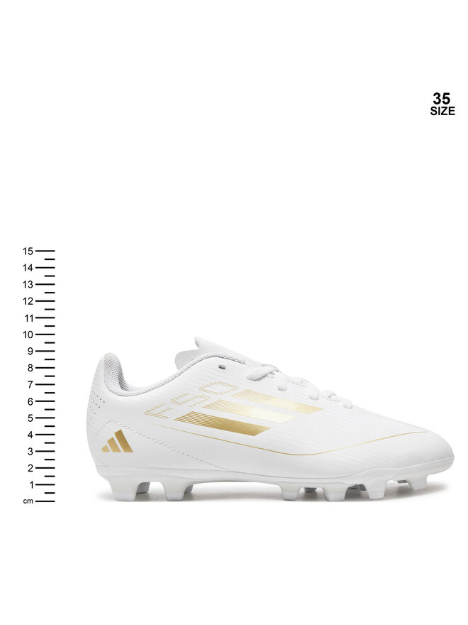 adidas Futbalové topánky adidas F50 Club FxG IF1381 Biela