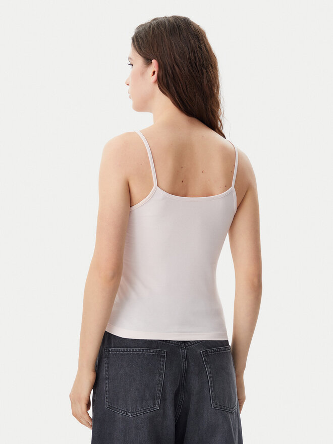 Calvin Klein Jeans Calvin Klein Jeans Топ Monologo J20J223105 Рожевий Slim Fit