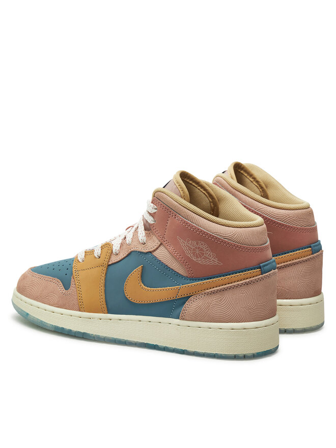 Nike Sneakers Nike Air Jordan 1 Mid Ss (GS) FN7452 400 Roz