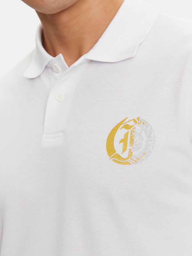 Just Cavalli Just Cavalli Polo 76OAGG19 Blanco Regular Fit