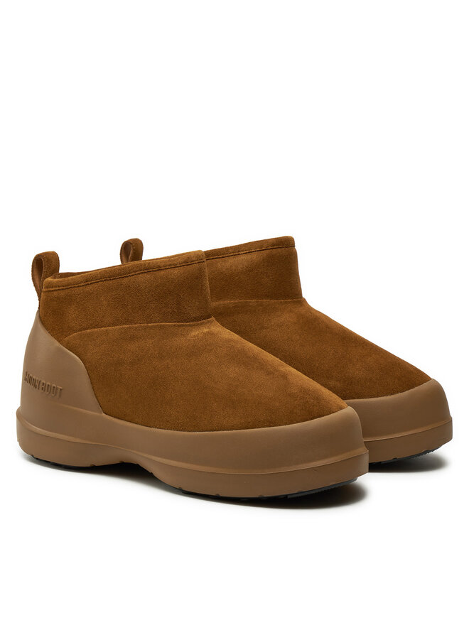 Moon Boot Śniegowce Moon Boot Luna Low Suede Boot 80D2480040 Brązowy