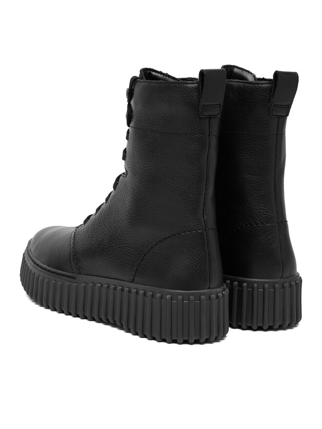 Clarks Gležnjarji Clarks Torhill Style 26182918 Črna