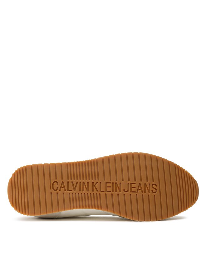 Calvin Klein Jeans Tenisice Calvin Klein Jeans Retro Runner Wingtip Mix YM0YM00620 Bijela