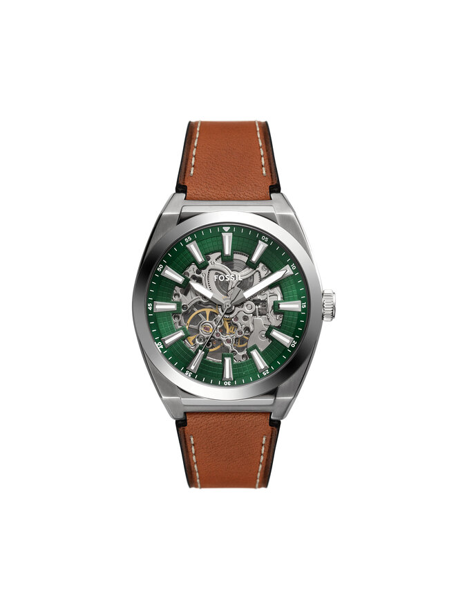 Uhr Fossil Everett Skeleton Automatic ME3261 Grun eschuhe