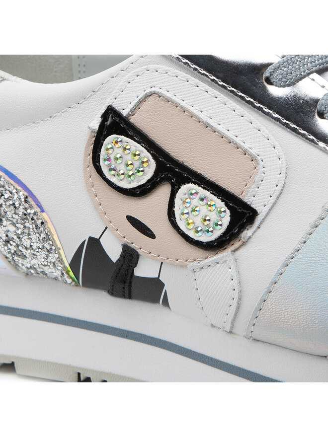 KARL LAGERFELD Сникърси KARL LAGERFELD KL61932 Бял