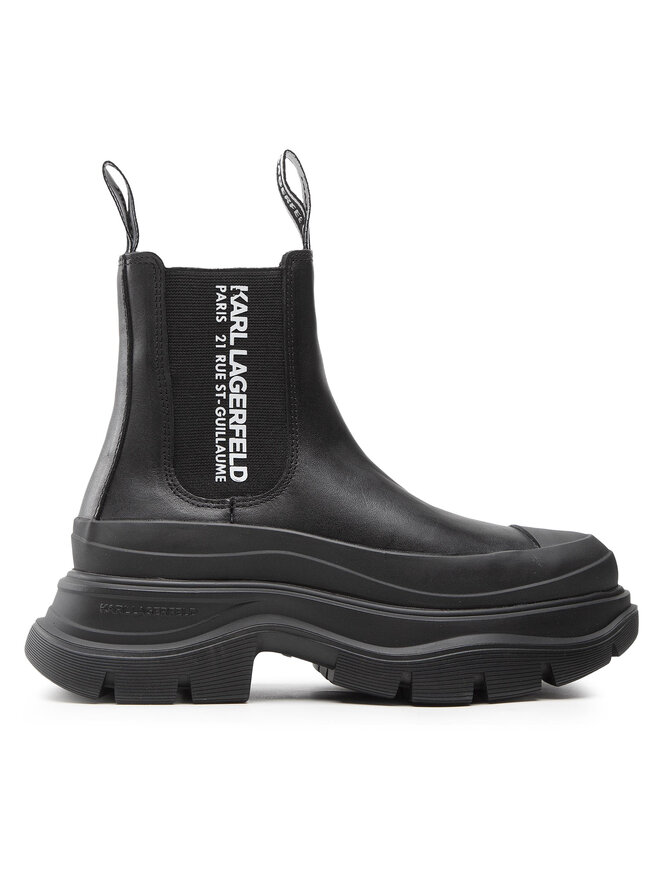 KARL LAGERFELD Bokacsizma KARL LAGERFELD KL42944 Fekete