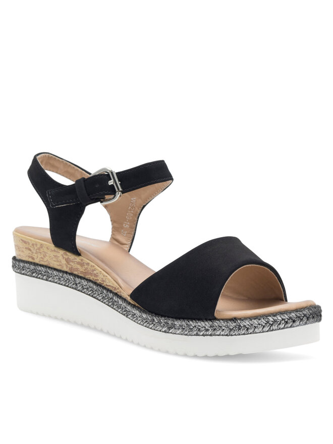 Clara Barson Espadryle Clara Barson WS2189-15 Czarny
