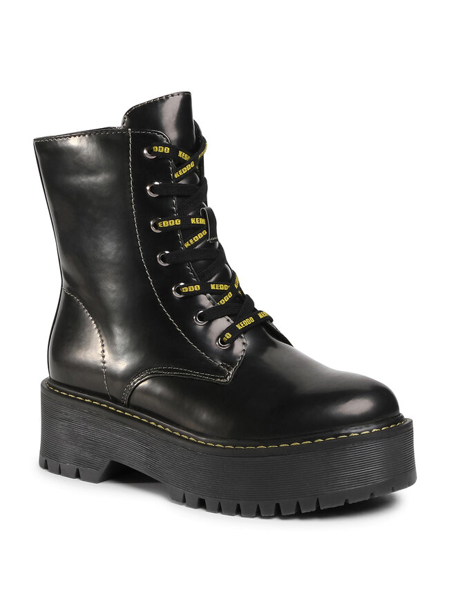 Keddo Schnürstiefeletten Keddo 508258/02-02G Schwarz