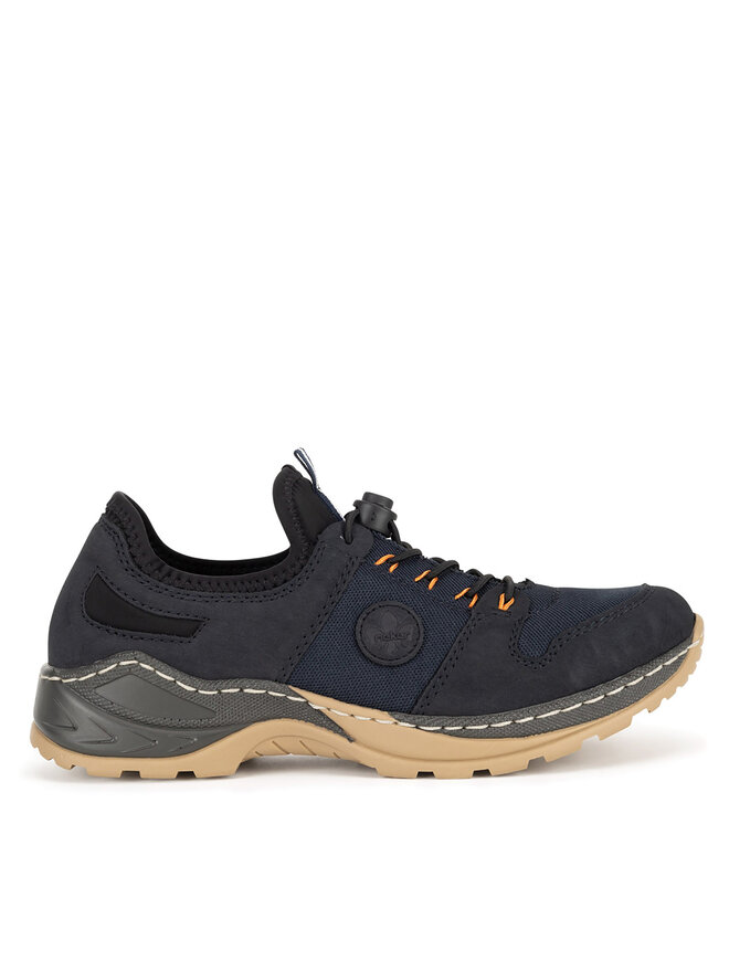 Rieker Sneakersy Rieker M0564-14 Granatowy