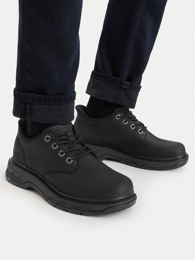 Skechers Halbschuhe Skechers Lockett 205307 BBK Schwarz