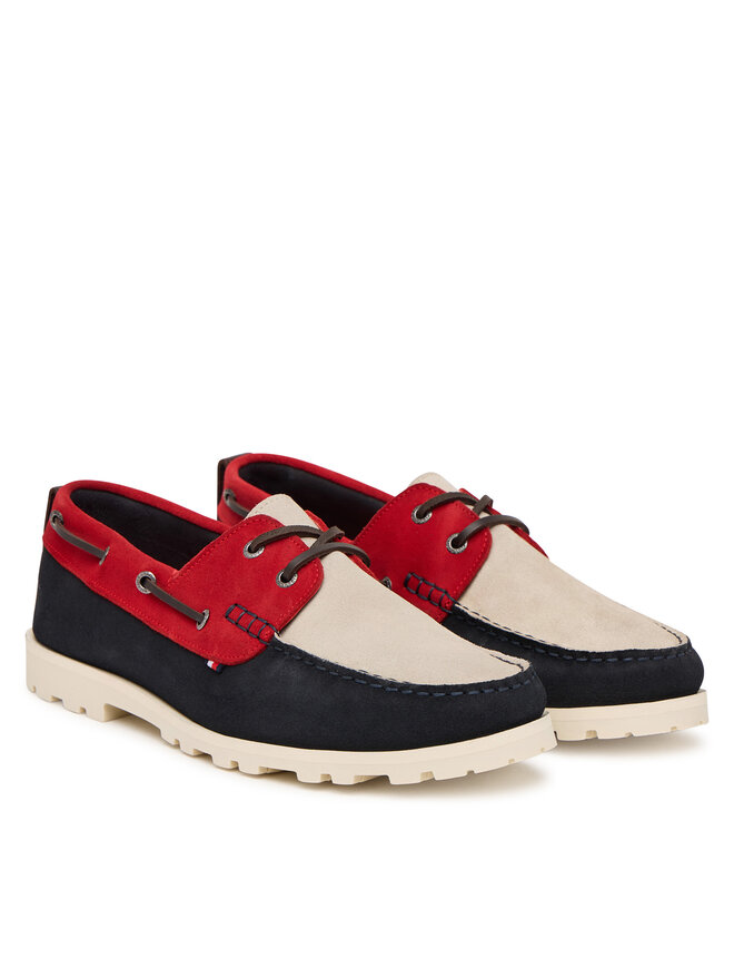 Tommy Hilfiger Mokassins Tommy Hilfiger Light Sde FM0FM05747 Bunt