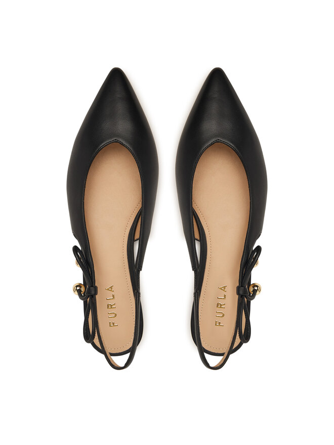 Furla Ballerinas Furla Poppy Slingback YM23FPO X30000 CN O6000 Schwarz