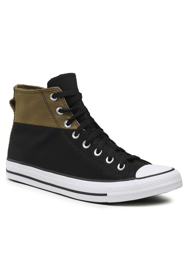 Converse Scarpe da ginnastica Converse Chuck Taylor All Star Crafted Patchwork A04512C Nero