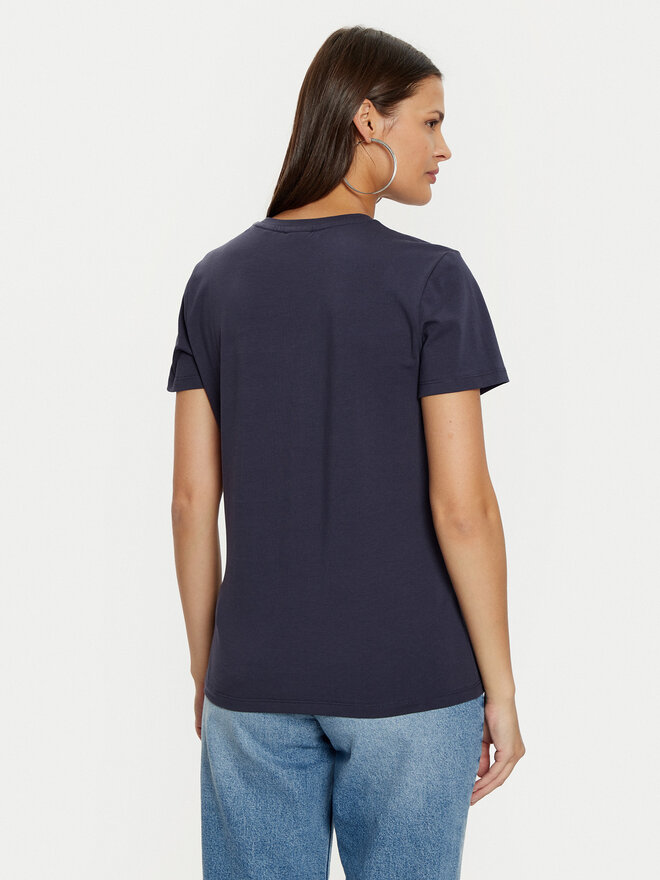 Guess Guess T-Shirt V5RI05 J1314 Dunkelblau Regular Fit