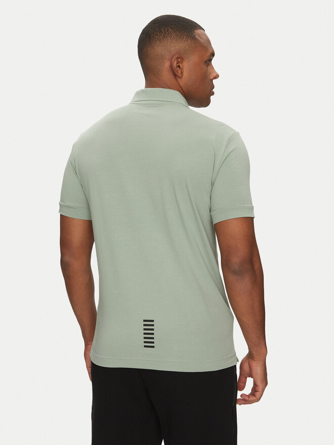 EA7 Emporio Armani EA7 Emporio Armani Поло 8NPF14 PJVQZ U9024 Зелений Regular Fit