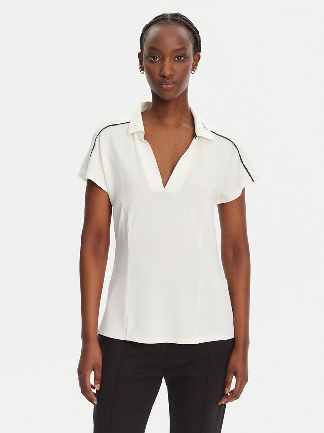 Liu Jo Sport Liu Jo Sport T-Shirt TA5183 J4883 Weiß Regular Fit