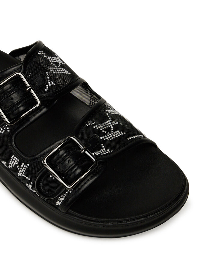 KARL LAGERFELD Pantoletten KARL LAGERFELD Kapri Slide KL62505A Schwarz