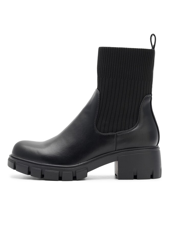 DeeZee Botine DeeZee WS5575-05 Negru