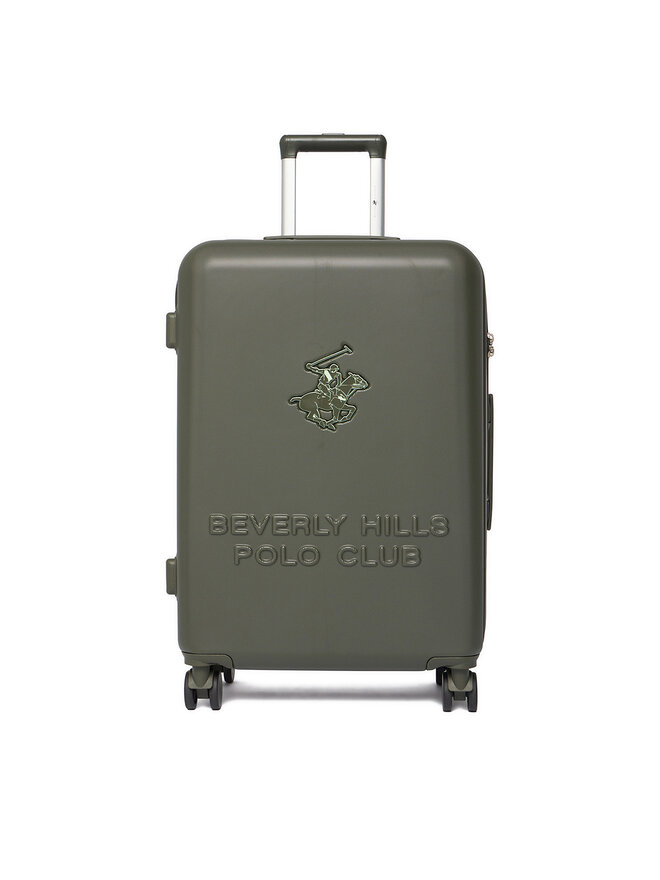Beverly Hills Polo Club Середня валіза Beverly Hills Polo Club CEO-BHPC-M-003-08-KHAKI Хакі