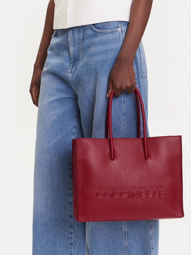 Coccinelle Handtasche Coccinelle E1 QBB 18 02 01 Dunkelrot