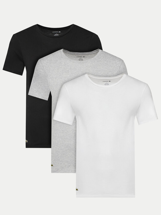 Lacoste Lacoste Pack de 3 camisetas TH9007 De color Slim Fit