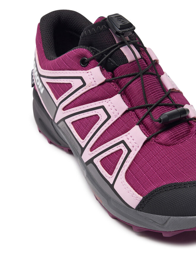 Salomon Trekingová obuv Salomon Speedcross Waterproof L47574300 Fialová