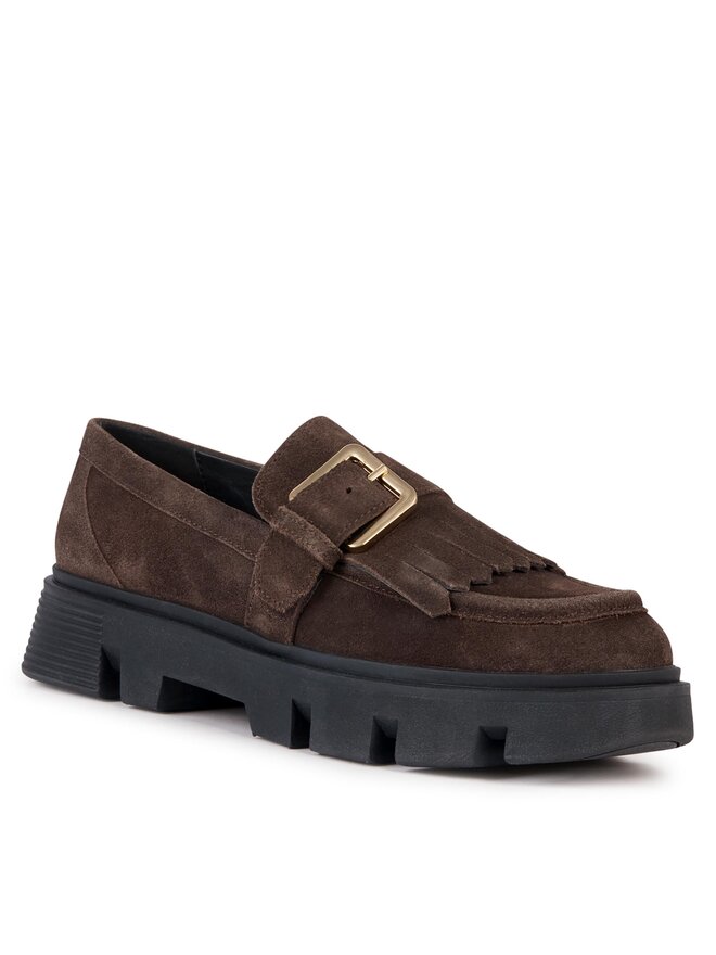 Geox Halbschuhe Geox D Vilde D36UAC 00022 C6021 Braun