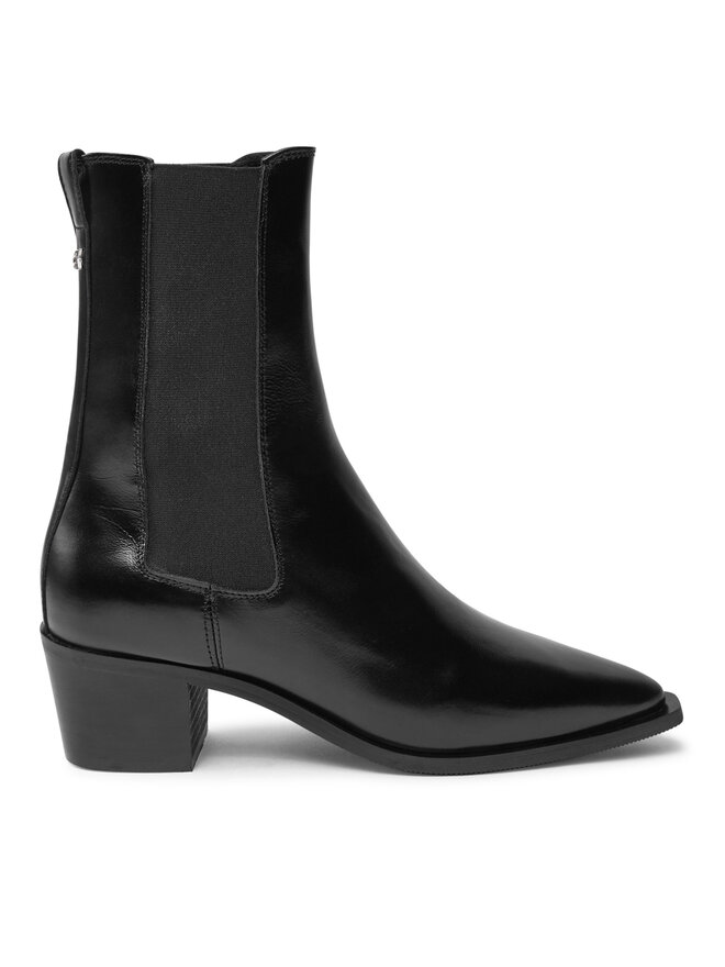 Calvin Klein Stiefeletten Calvin Klein Heel Cowboy HW0HW02315 Schwarz